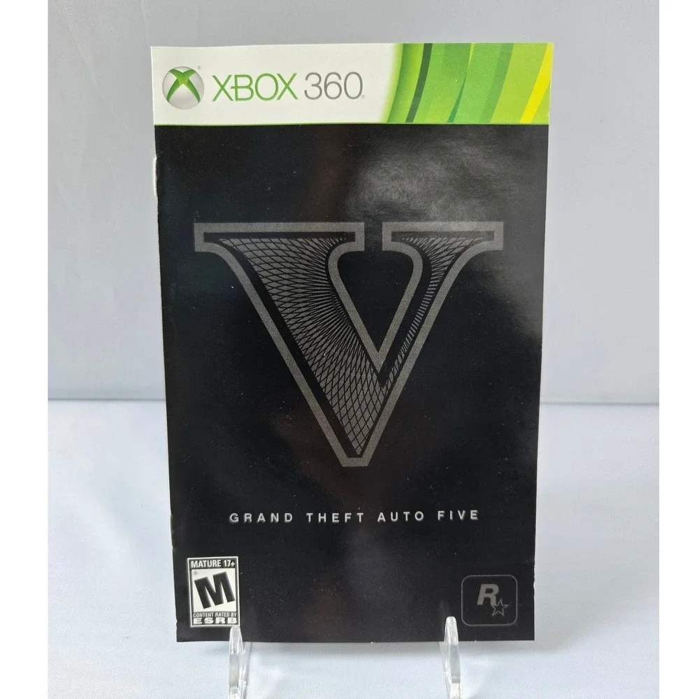 Grand Theft Auto V 5 GTA - Xbox 360 - Tested Complete CIB‎ W/ Manual & Map!